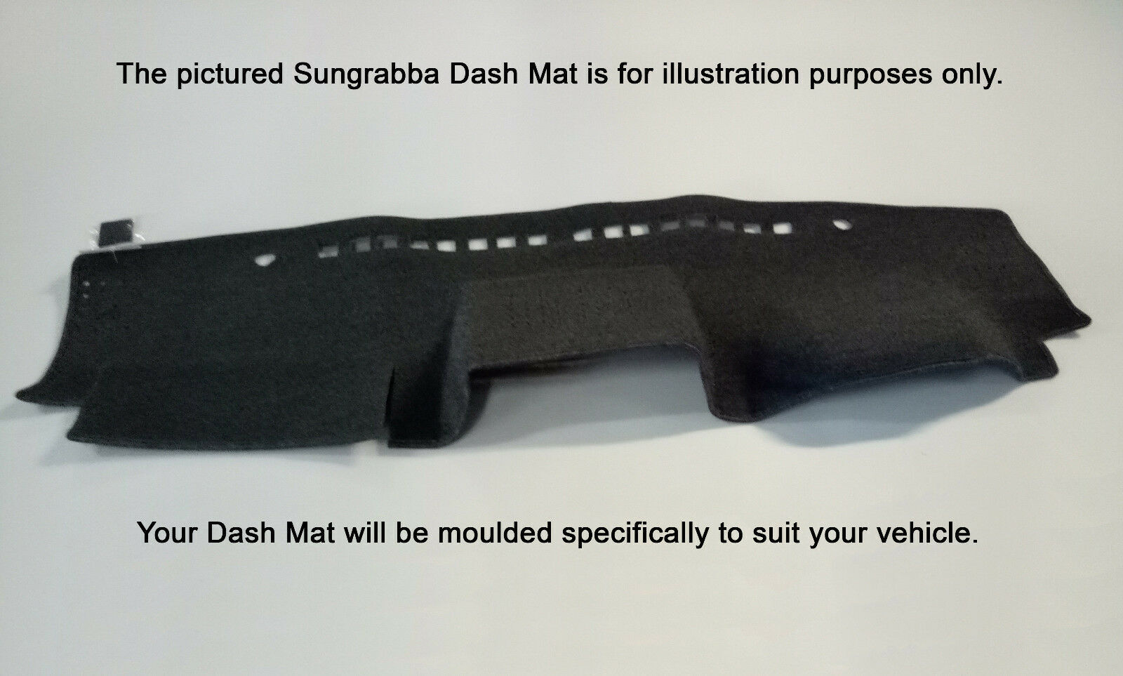 Sungrabba Dash Mat Isuzu MUX Five Door Wagon 2021-2022 | No Bull 