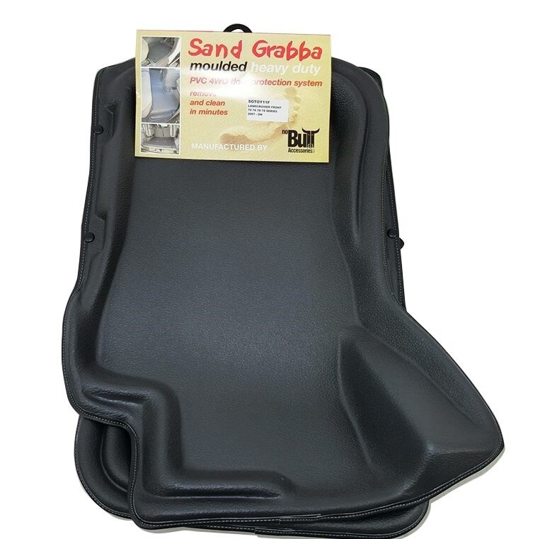 Holden colorado rubber floor mats deals