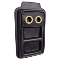 Crumbgrabba Utility Console Reduces mess and soiling to your vehicle interior Large Black