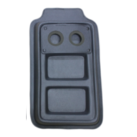 Crumbgrabba Utility Console Reduces mess and soiling to your vehicle interior Large Grey