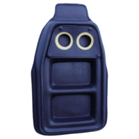 Crumbgrabba Utility Console Reduces mess and soiling to your vehicle interior Small Black