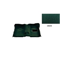 Loop Pile Carpet Ford F100 150 250 350 Two Door Utility 1980-1996 Green Column Automatic Front Only