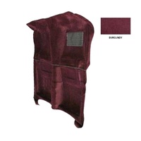 Loop Pile Carpet Ford F100 150 250 350 Two Door Utility 1980-1996 Burgundy Column Automatic Front And Rear