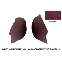 Loop Pile Moulded Carpet Suit Toyota Landcruiser 60 Series GX GXL Saraha Wagon 1980-1990 Wheel Arch Floor Automatic Burgundy