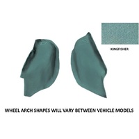 Loop Pile Moulded Carpet Suit Toyota Landcruiser HJ FJ 70 73 74 Series MWB Wagon 1985-1999 Wheel Arch Floor Automatic Kingfisher