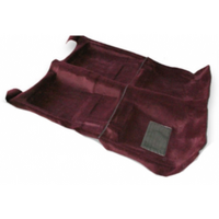 Loop Pile Carpets Daihatsu Charade G11 Three Door Hatch 1983-1987 Black Floor Automatic Front And Rear