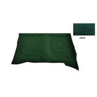 Loop Pile Moulded Carpet Suit Mazda BT50 Free Style Utility 2020-ON Rear Only Floor Manual Green