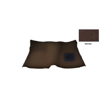 Plush Pile Moulded Carpet Suit Nissan Patrol GQ Five Door Wagon 1988-1997 Front Only Floor Manual Brown
