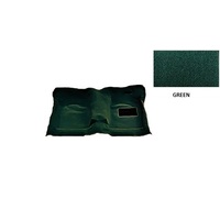 Plush Pile Moulded Carpet Suit Toyota Landcruiser SWB FJ40-41-42 Three Door Wagon Tank Out 1980-1984 Front Only Floor Manual Green