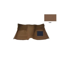 Plush Pile Moulded Carpet Suit Toyota Landcruiser 70 75 79 Series Single Cab Two Door Utility 1999-2016 Front Only Floor Manual Bark