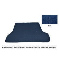 Plush Pile Moulded Carpet Suit Toyota Landcruiser 76 Series Five Door Wagon 2007-2020 Cargo Floor Manual Blue