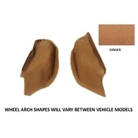 Plush Pile Moulded Carpet Suit Toyota Landcruiser 76 Series Five Door Wagon 2007-2020 Wheel Arch Floor Manual Ginger