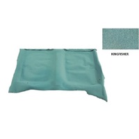 Plush Pile Moulded Carpet Suit Toyota Landcruiser HJ FJ 70 73 74 Series MWB Wagon 1985-1999 Rear Only Floor Manual Kingfisher