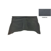 Plush Pile Carpet Chrysler Valiant AP5 Four Door Sedan 1963-1965 Charcoal Column Automatic Rear Only