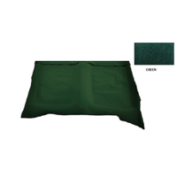 Plush Pile Carpet Chrysler Valiant AP5 Four Door Sedan 1963-1965 Green Column Automatic Rear Only