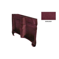 Plush Pile Carpet Chrysler Valiant AP5 Four Door Sedan 1963-1965 Burgundy Floor Automatic Rear Only
