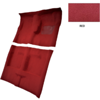 Plush Pile Carpet Chrysler Valiant AP5 Four Door Sedan 1963-1965 Red Floor Manual Front And Rear