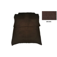 Plush Pile Carpet Chrysler Valiant AP5 Five Door Wagon 1963-1965 Brown Floor Automatic Front And Rear