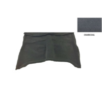 Plush Pile Carpet Chrysler Valiant AP5 Five Door Wagon 1963-1965 Charcoal Floor Manual Rear Only