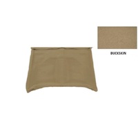 Plush Pile Carpets Daihatsu Charade G11 Four Door Sedan 1983-1987 Buckskin Floor Automatic Rear Only