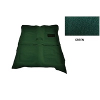 Plush Pile Carpets Daihatsu Charade G11 Three Door Hatch 1983-1987 Green Floor Automatic Front And Rear