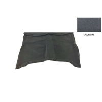 Plush Pile Carpets Daihatsu Charade G11 Three Door Hatch 1983-1987 Charcoal Floor Manual Rear Only