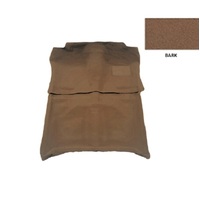 Plush Pile Carpets Daihatsu Charade G11 Three Door Hatch 1983-1987 Bark Floor Manual Front And Rear 