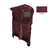Plush Pile Carpets Daihatsu Charade G11 Three Door Hatch 1983-1987 Burgundy Floor Manual Front And Rear 
