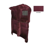 Plush Pile Carpets Daihatsu Charade G100 Four Door Sedan 1987-1993 Burgundy Floor Automatic Front And Rear