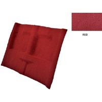 Plush Pile Carpets Daihatsu Charade G100 Four Door Sedan 1987-1993 Red Floor Manual Rear Only