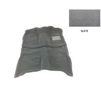 Plush Pile Carpets Daihatsu Charade G100 Four Door Sedan 1987-1993 Slate Floor Manual Front And Rear 