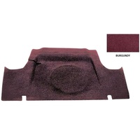 Plush Pile Carpet Ford Falcon XR Four Door Sedan 1966-1968 Burgundy Floor Automatic Boot