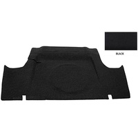 Plush Pile Carpet Holden UC Torana Four Door Sedan 1978-1980 Black Floor Manual Boot