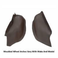 PVC Flooring To Suit Toyota Landcruiser 60 Series Five Door Wagon 3/4 Seat 1980-1988 Wheel Arches Floor Automatic Brown