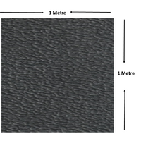 PVC Vinyl Flooring Off Roll To Suit Flat Floor Areas 1 Metre Wide Sold Per Metre Grey