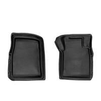 Sandgrabba Mats To Suit Ford Falcon AU Four Door Sedan 1998-2002 Black Floor Automatic Front Only