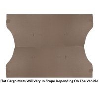 Sandgrabba Mats To Suit Isuzu MUX Five Door Wagon 2016 - 2021 Beige Floor Automatic Cargo Small 5 Seat