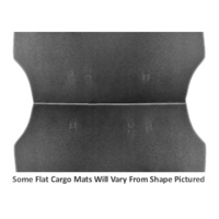 Sandgrabba Mats To Suit Isuzu MUX Five Door Wagon 2016 - 2021 Grey Floor Automatic Cargo Small 5 Seat