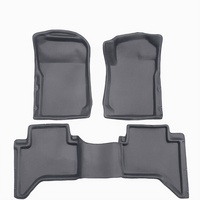 Sandgrabba Mats To Suit Isuzu DMAX Dual Cab Four Door Utility 2020 - ON  Floor Manual Front And Rear Grey