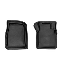 Sandgrabba Mats To Suit Lexus LX450d Five Door Wagon 2008 - 2021 Black Floor Automatic Front Only