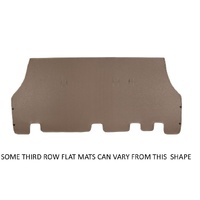 Sandgrabba Mats To Suit Lexus LX450d Five Door Wagon 2008 - 2021 Beige Floor Automatic Third Row Flat