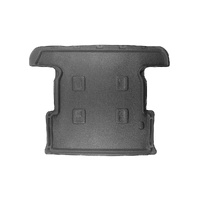 Sandgrabba Mats To Suit Lexus LX450d Five Door Wagon 2008 - 2021 Grey Floor Manual Cargo 8 Seat Seats Removed