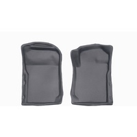 Sandgrabba Mats To Suit Nissan Navara D40 ST STX NSB Dual Cab Four Door Utility 2006-2015 Grey Floor Automatic Front Only