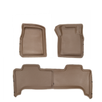Sandgrabba Mats To Suit RAM Four Door Utility Crew Cab 1500-2500-3500 Import Non ASV 2018 -2021 Beige Dash Automatic Front And Rear