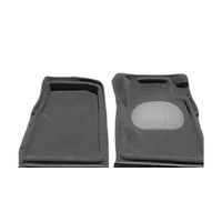 Trap Mats Carpet To Suit Jeep Cherokee Five Door Wagon 2008-2012 Grey Floor Automatic Rear Only