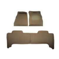 Carpet Trap Mats To Suit Suit Suzuki Jimny Three Door Wagon 2019- ON  Beige Floor Automatic Front And Rear