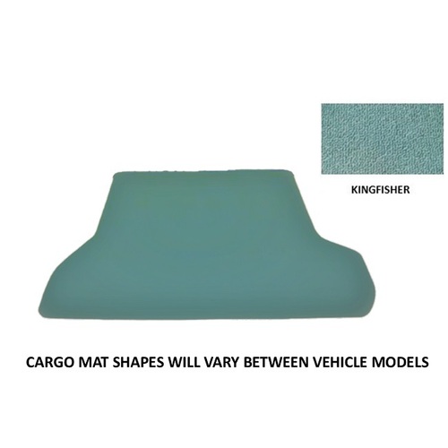 Plush Pile Moulded Carpet Toyota Landcruiser 80 Series GX GXL Saraha 1990-1997 [Carpet Type: Cargo] [Colour: Kingfisher] [Transmission: Floor Automati