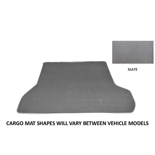 Plush Pile Moulded Carpet Toyota Landcruiser 80 Series GX GXL Saraha 1990-1997 [Carpet Type: Cargo] [Colour: Slate] [Transmission: Floor Manual]