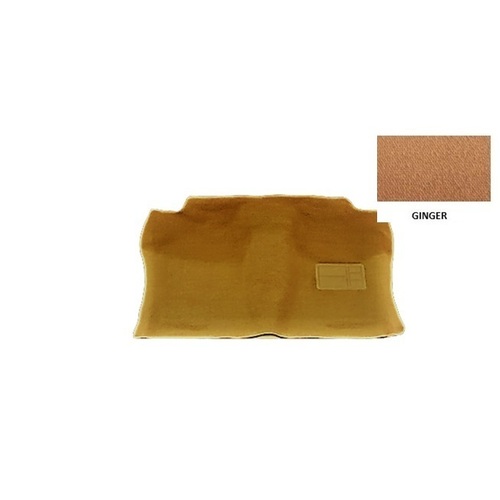 Plush Pile Moulded Carpet Toyota Landcruiser 80 Series GX GXL Saraha 1990-1997 [Carpet Type: Front Only] [Transmission: Floor Automatic] [Colour: Ging