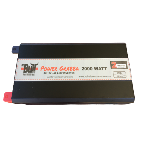 Power Grabba Inverter 2000 Watt Watt 12 Volt Pure Sine Wave With Remote Control